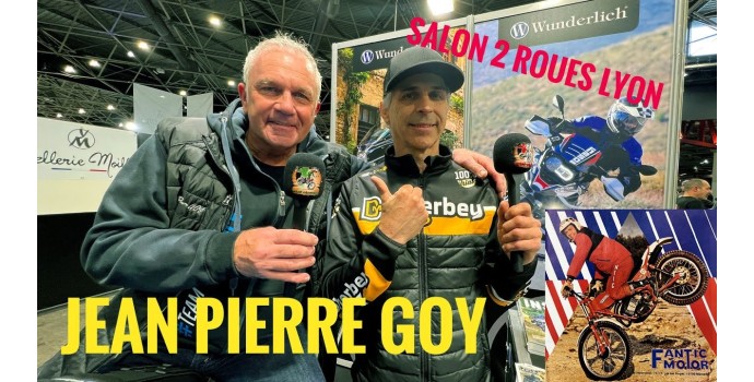 SALON de LYON – Jean Pierre Goy au micro de trialclub.com